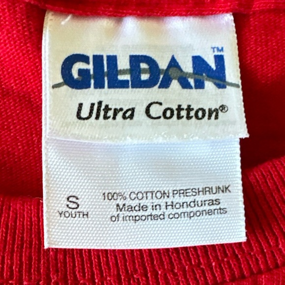 Vintage Taylor Swift Comcert Tee Red Shirt Size Youth Small Never Worn Rare Find - Picture 3 of 5